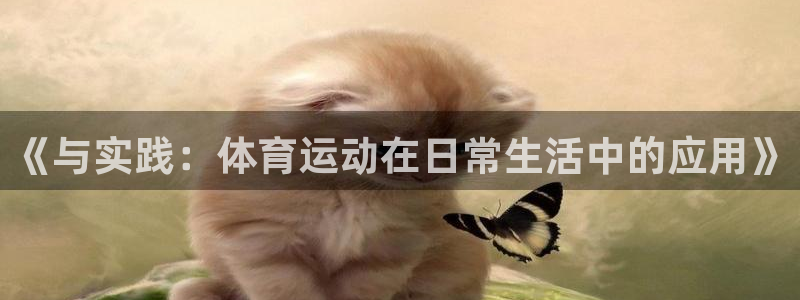 betway西汉姆官网：《与实践：体育运动在日常生活中的应用》